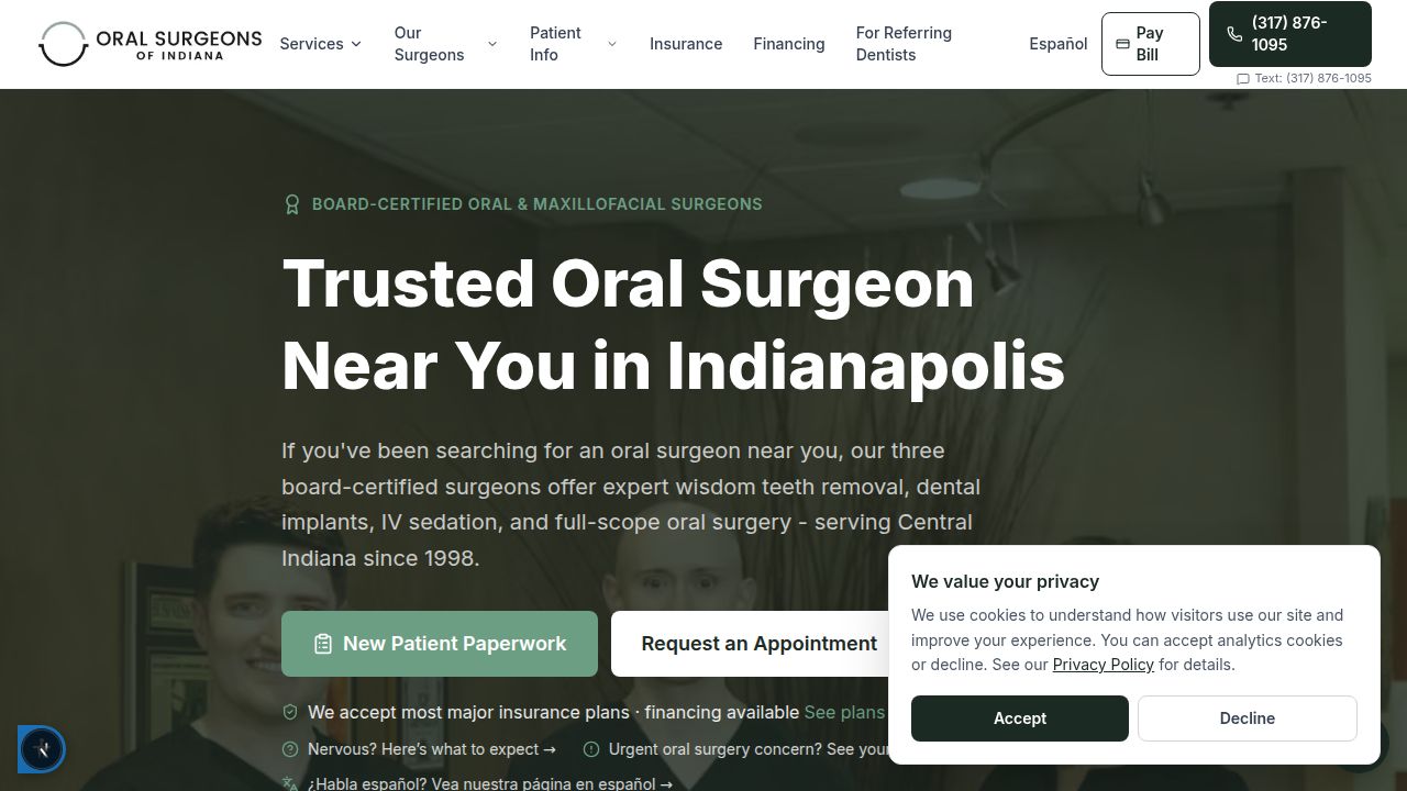 Oral Surgeons of Indiana